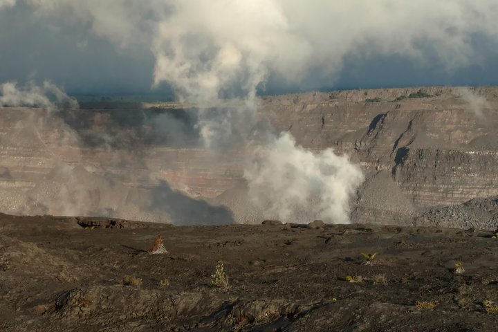 The new look of Kilauea Caldera.